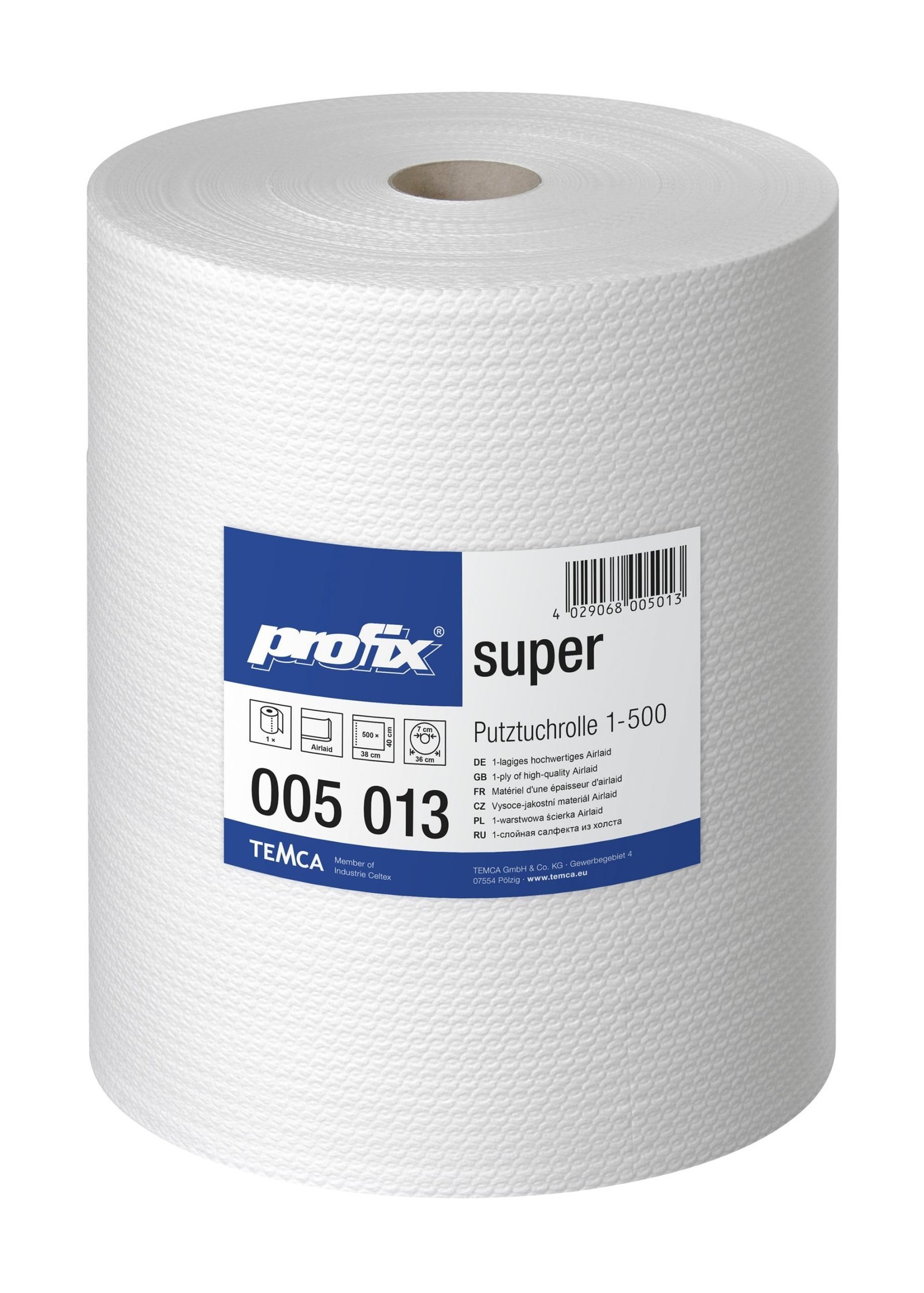 Reinigungstücher Industrie Produktbild