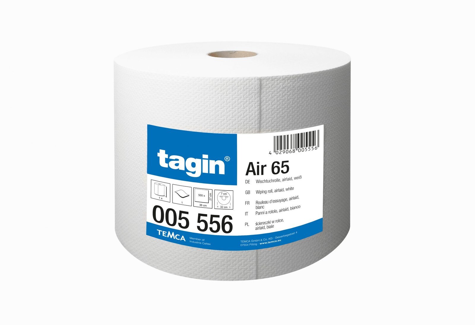 Reinigungstücher Industrie Produktbild