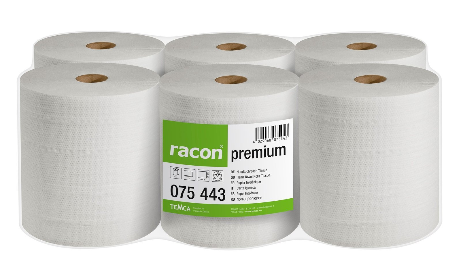 Papierhandtuchrolle Gastronomie Produktbild